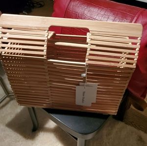 Straw Studios Bamboo Purse
